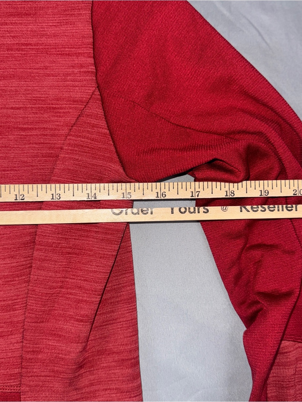 Ortovox Pullover Womens Medium Red Merino Wool 1/4 Zip Long Sleeve Base Layer - Picture 10 of 10